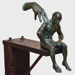 Friendship II - Bronze sculpture by Quinn Lorenzo - Fp Art Online