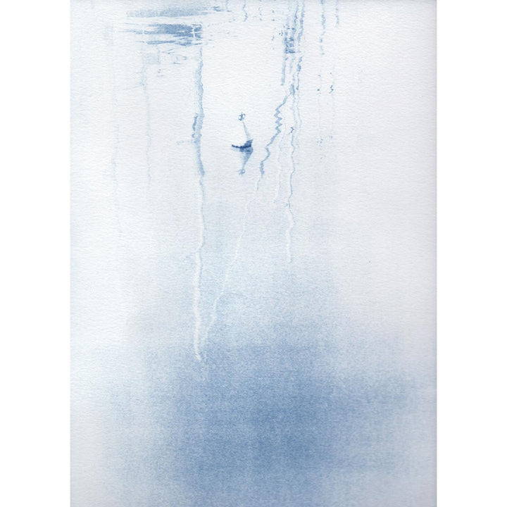Genova #07 - Blueprint on cotton paper by Mulas Michele Luigi - Fp Art Online