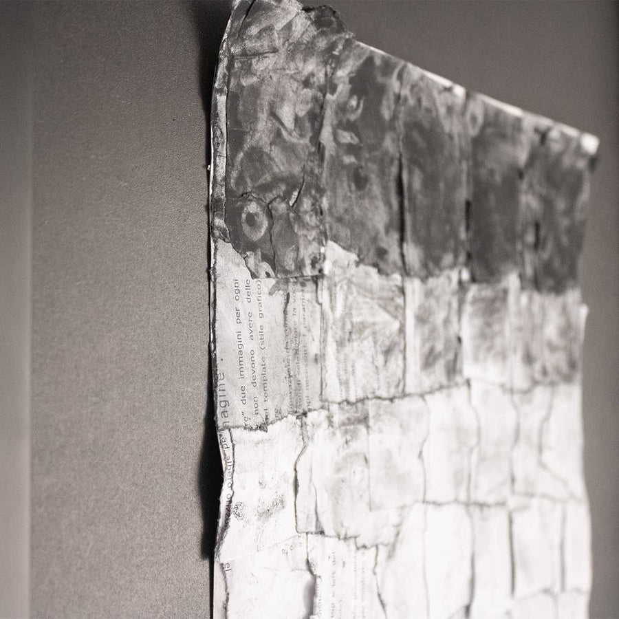 I Panni Sporchi - Acrylic and collage on framed paper by Maranelli Martina - Fp Art Online