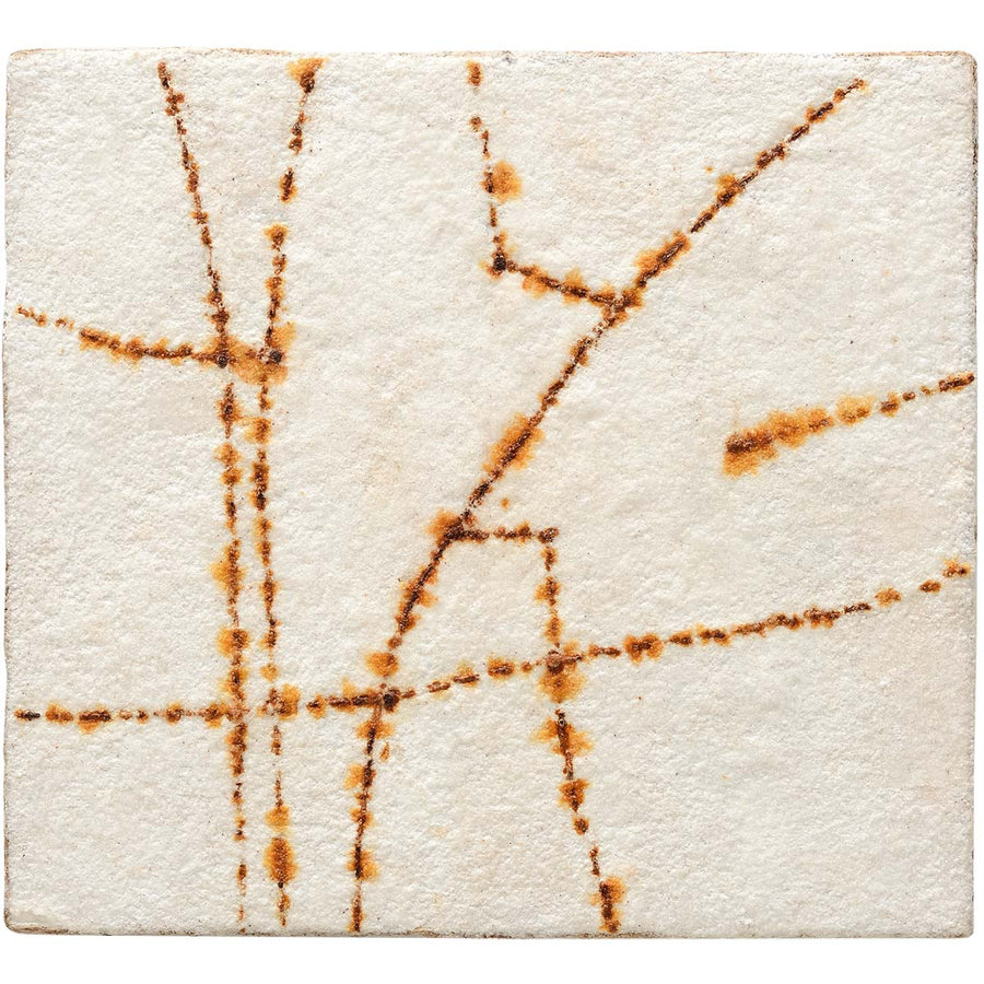 Imaginary Constellations (Small) - Salt and iron on wooden board by Cecilioni Lorenzo - Fp Art Online