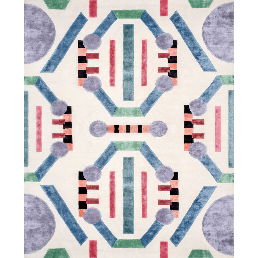 Joggler - Hand-knotted rug by Illulian - Fp Art Online