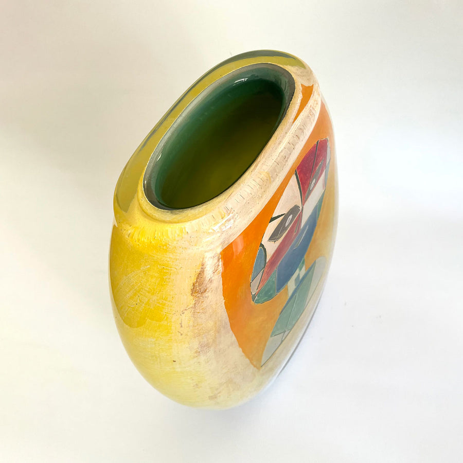 Mars - Blown glass vase by Loumani Ada - Fp Art Online