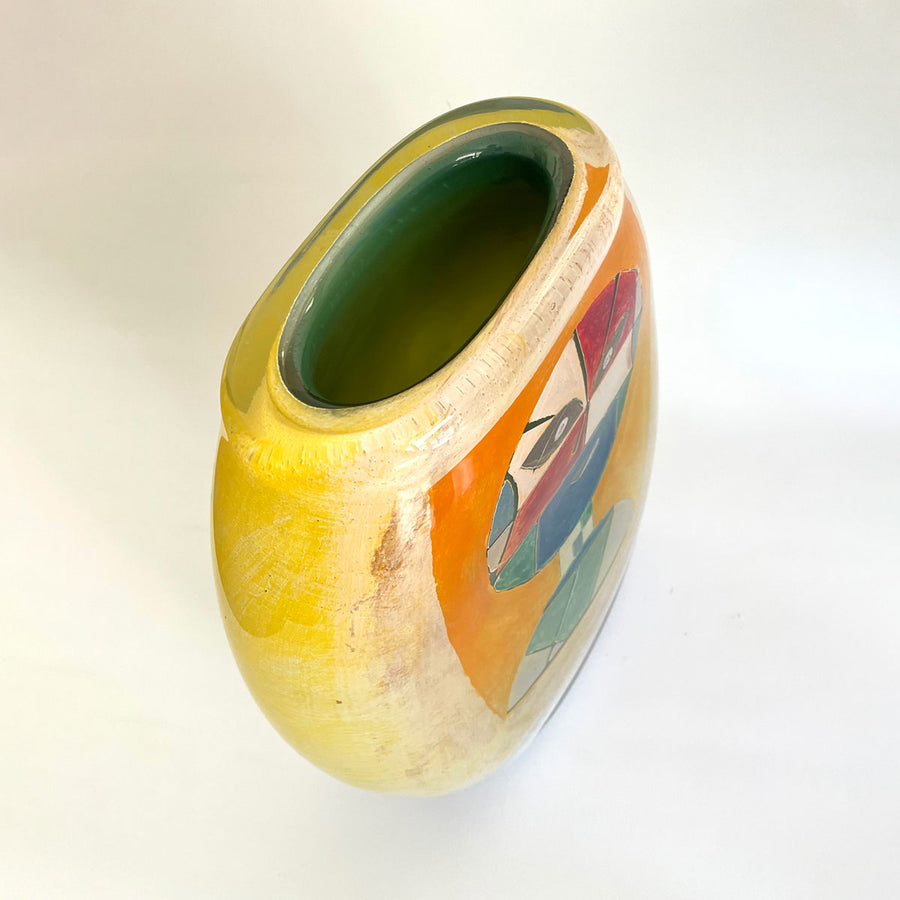 Mars - Blown glass vase by Loumani Ada - Fp Art Online