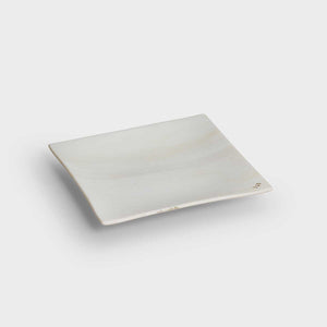 Mother of Pearl Plate, Marbled effect glass by Fp Art Tableware - Fp Art Online