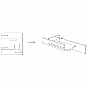 Piet - Marble sculptural tray by Ulian Paolo e Ratti Moreno - Fp Art Online