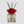 Red Poppy 500ml - Handmade ceramic and glass room fragrance diffuser by Battista Emanuela - Fp Art Online
