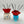Red Poppy 500ml - Handmade ceramic and glass room fragrance diffuser by Battista Emanuela - Fp Art Online