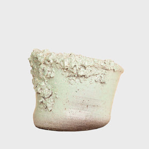 Reperto #2 - Hand-modeled ceramic vase by Valenti Nicole - Fp Art Online