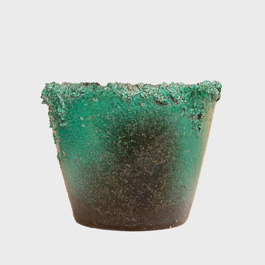 Reperto #4 - Hand-modeled ceramic vase by Valenti Nicole - Fp Art Online
