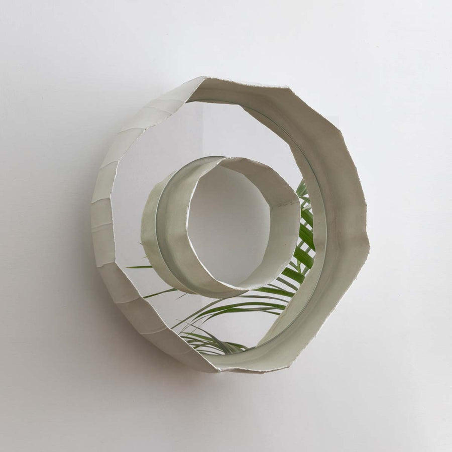 Ring Nova White Mirror by Paronetto Paola & Botticelli Giovanni by Paronetto Paola - Fp Art Online