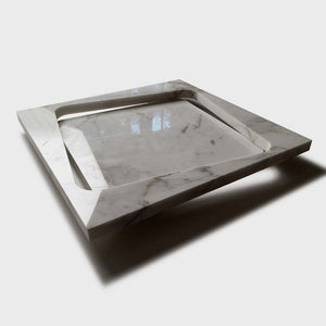 Slide - Square marble tray by Ulian Paolo - Fp Art Online