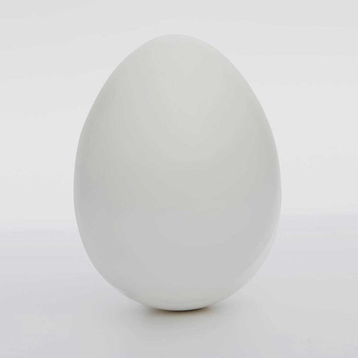 Swing Large Glossy White - Ceramic sculpture by Pierluca Ceramics - Fp Art Online