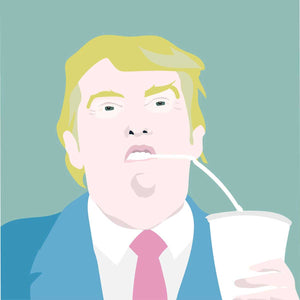 Trump - High-quality printing on plexiglass or aluminium by Ghirlanda Cristiano - Fp Art Online