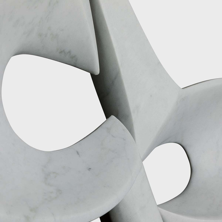 Sail Marble #15 - Carrara marble sculpture by Fp Art Collection - Fp Art Online