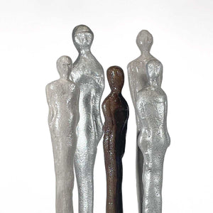Vertical People #29 - Fiberglass sculpture and base by Fp Art Collection - Fp Art Online