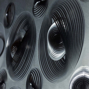 Wave Function #04 - Sculptural panel by Akelo - Fp Art Online