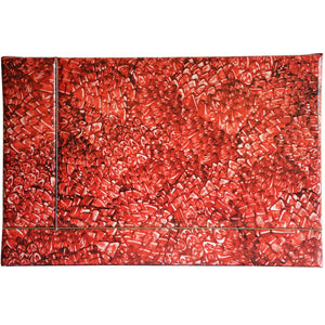 Women Last Breath - Board, foam rubber, printed plastic sheet, mesh by Profumo Marina - Fp Art Online