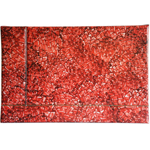 Women Last Breath - Board, foam rubber, printed plastic sheet, mesh by Profumo Marina - Fp Art Online